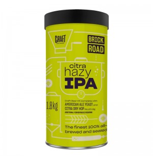 Brick Road Citra Hazy IPA with dry hops 6x1.8kg