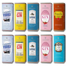 Essencia Gin, Vodka, Tequila Pack 10 x 28ml (limit 2)